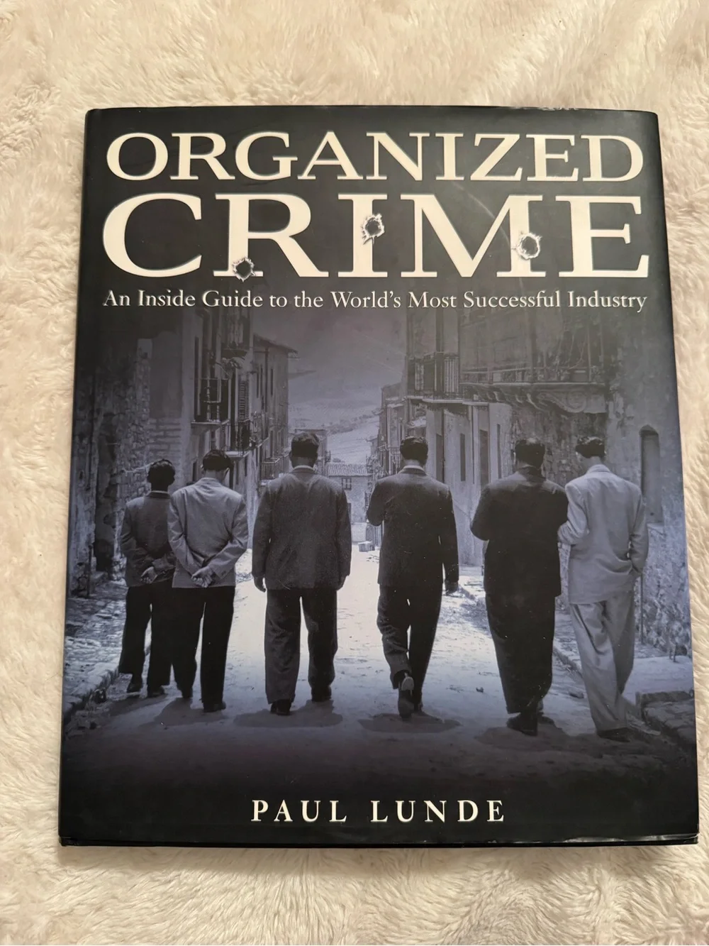 Organized Crime Hardcover Journal - Black & Gray